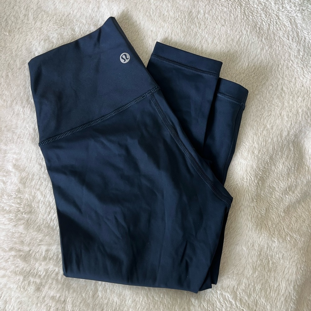Lululemon | Navy Wunder Under Leggings | 4